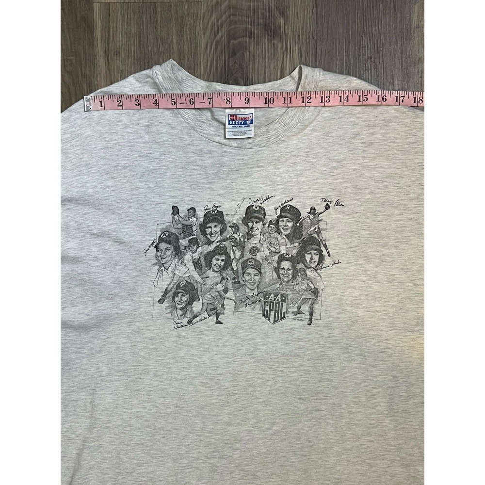 Vintage AAGPBL Shirt Unisex XXL Womens Baseball Portraits‎ Rare - Picture 10 of 14